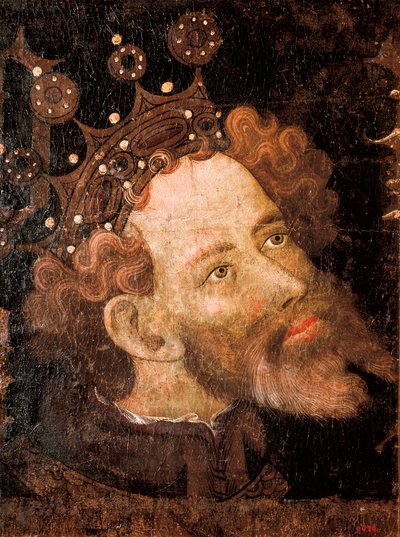 Peter IV of Aragon (detail) by Jaume Mateu
