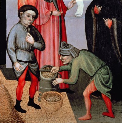 The Miraculous Multiplication of the Grain (detail) by Jaume Cabrera