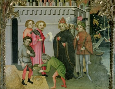 The Miraculous Multiplication of the Grain (detail) by Jaume Cabrera