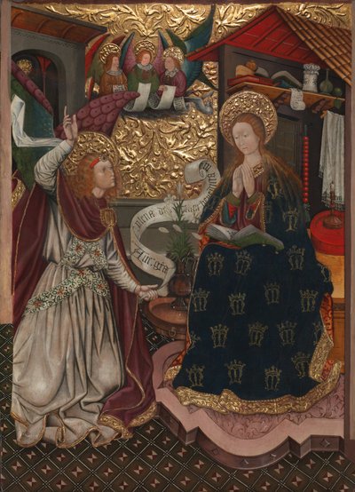 The Annunciation and The Nativity by Jaume Ferrer