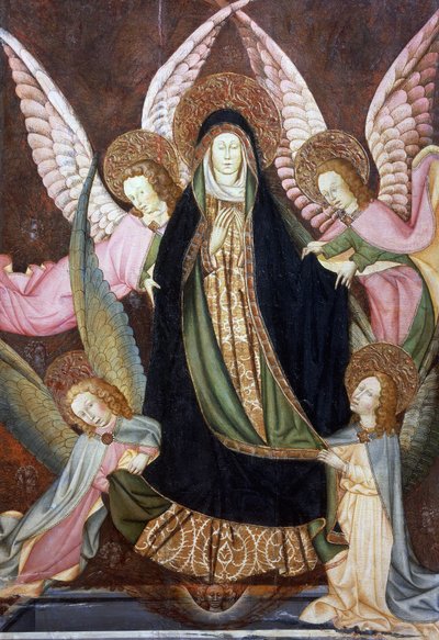 The Assumption of the Virgin, altarpiece from Verdu by Jaume Ferrer