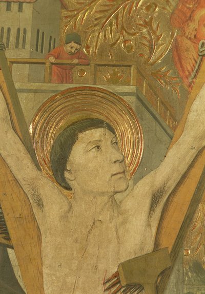 The Martyrdom of St. Vincent (detail) by Jaume Huguet
