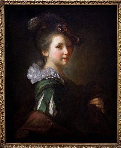 Study of a Young Girl by Jean-Alexis Grimou