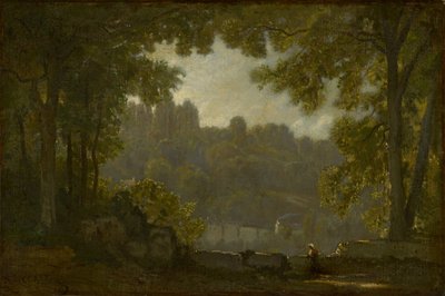 Forest Landscape by Jean-Baptiste-Camille Corot