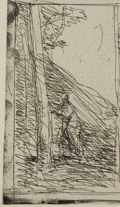 Scrawl by Jean-Baptiste-Camille Corot