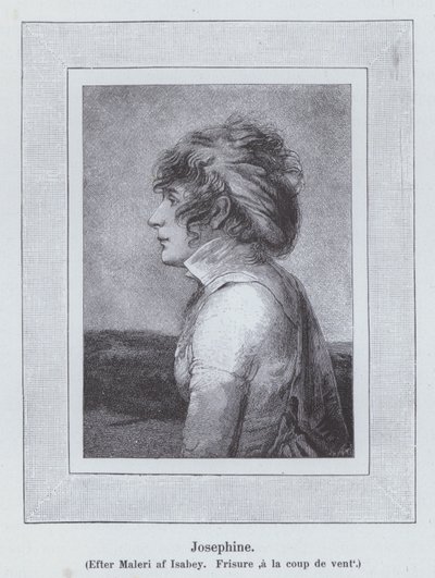 Josephine Beauharnais, first wife of Napoleon I by Jean Baptiste (after) Isabey