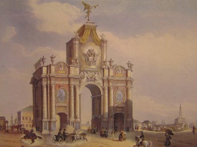 Red Gates in Moscow by Jean-Baptiste Arnout