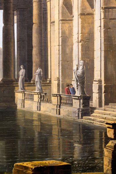 Ruins of an Ancient Bath by Jean Baptiste Berlot