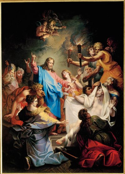 The Resurrection of Lazarus by Jean-Baptiste Corneille