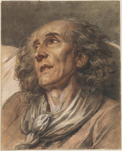 Bust of an Old Man by Jean-Baptiste Greuze