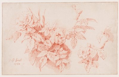 Roses by Jean-Baptiste Huet