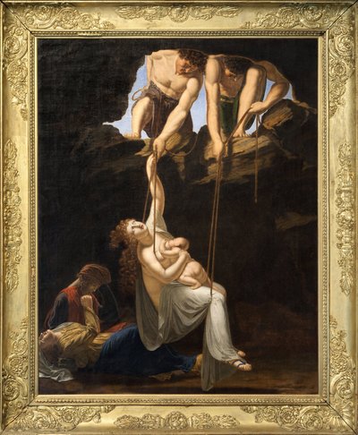Human Sacrifice in the Gauls by Jean Baptiste Isabey