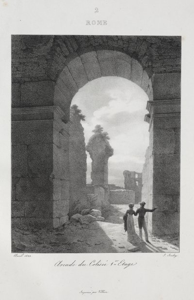 Voyage to Italy in 1822 by Jean-Baptiste Isabey