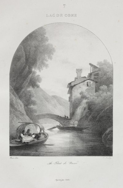 Voyage to Italy in 1822 by Jean-Baptiste Isabey
