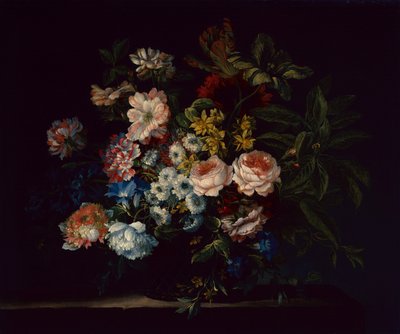 Roses, Carnations, Hyacinths and Flowers by Jean Baptiste Monnoyer