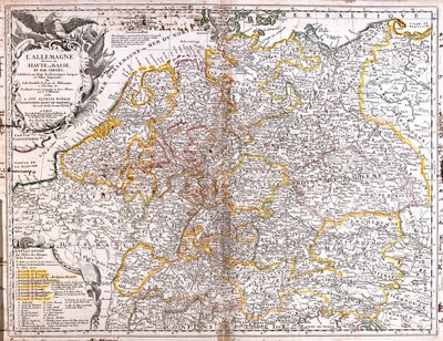 Belgium, Netherlands, Germany, Poland (Voivodeship: Pomeranian, West Pomeranian, Lubusz, Lower Silesian, Opolskie, Silesian), Republic Czech, Austria, Slovenia, Italy (Region: Friuli-Venezia Giulia, north Veneto, Trentino-Alto Adige, north Lombardy), Swit by Jean Baptiste Nolin