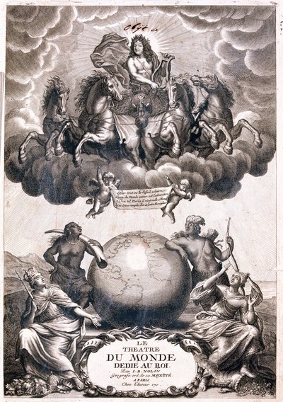 Front cover of the book Le theatre du monde by J by Jean Baptiste Nolin