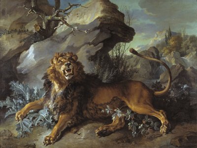 The Lion and the Fly by Jean-Baptiste Oudry