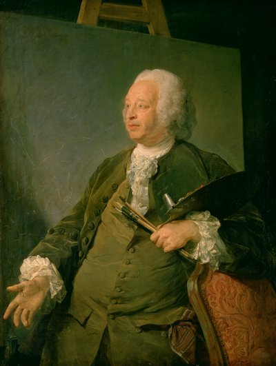 Portrait of Jean-Baptiste Oudry by Jean Baptiste Perronneau