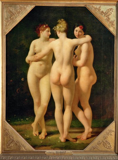 The Three Graces by Jean-Baptiste Regnault