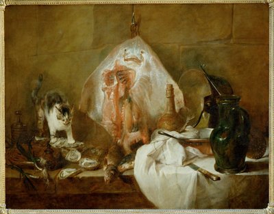 The Skate by Jean-Baptiste Simeon Chardin