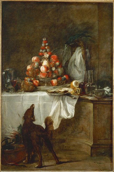 The Buffet by Jean-Baptiste Simeon Chardin