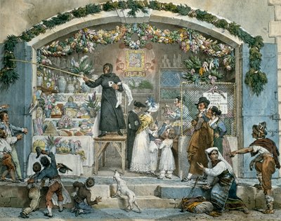 Befana in Rome by Jean Baptiste Thomas