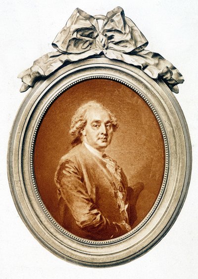 Portrait of Charles Claude de Flahaut de la Billarderie (1730-1809), Count of Angiviller by Weygler by Jean Baptiste Weyler