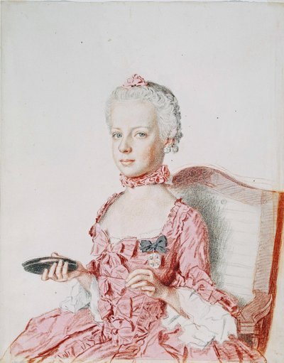 Marie Antoinette, Archduchess of Austria by Jean Étienne Liotard