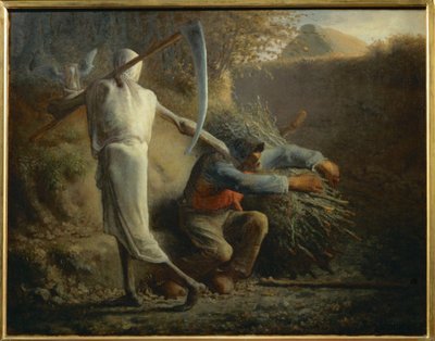 Death and the Woodcutter by Jean-Francois Millet