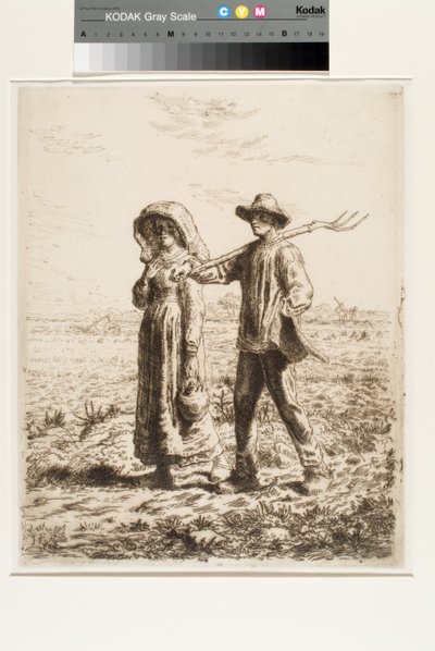 Going To Work by Jean Francois Millet