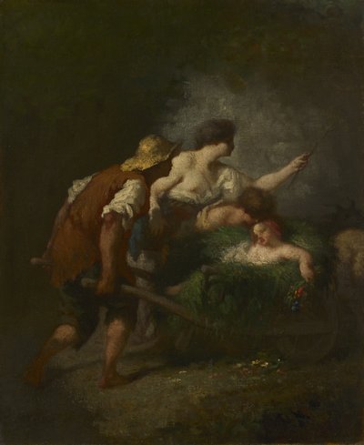 Return from the Fields by Jean-Francois Millet