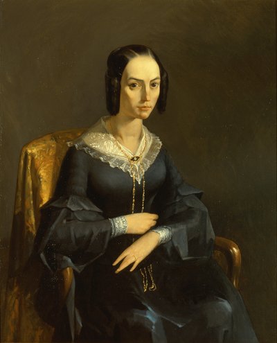 The Comtesse of Valmont by Jean-Francois Millet