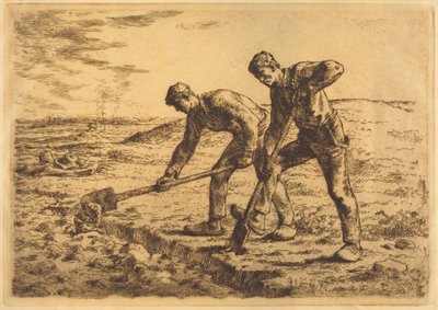The Diggers by Jean-Francois Millet