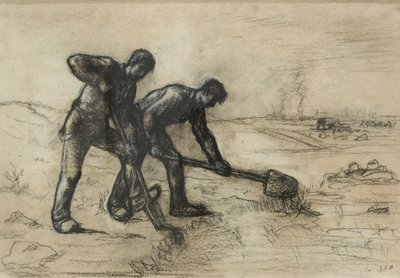 The Diggers by Jean-Francois Millet