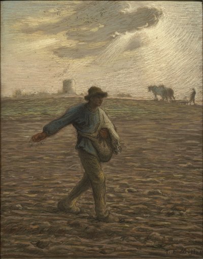 The Sower by Jean-Francois Millet