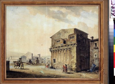 Rome, the House of Pontius Pilate by Jean François Thomas de Thomon