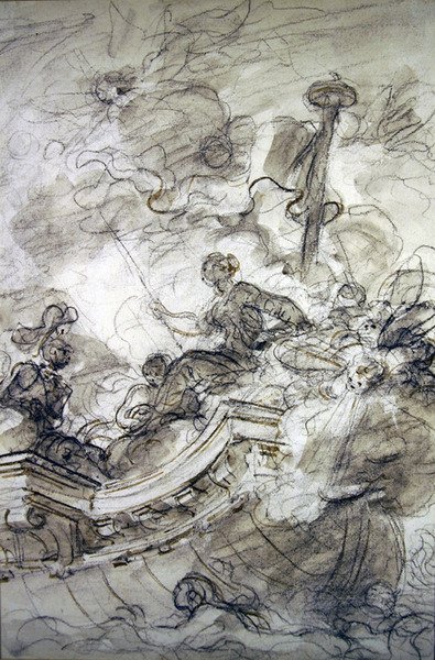 Astolfo Sails Off with Andronica and Sofrosina by Jean Honore Fragonard