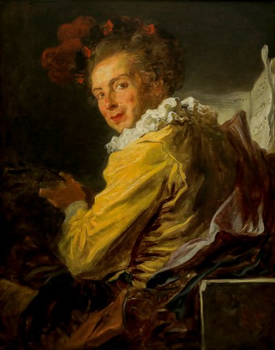 Fantasy Figure. Portrait of Monsieur de La Bretèche by Jean Honore Fragonard