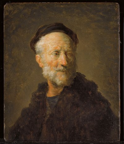 Head of an Old Man, c.1732-1806 by Jean-Honore Fragonard
