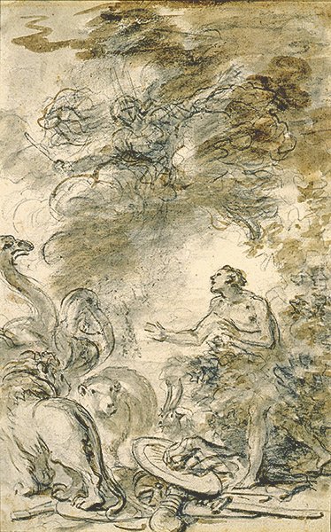 Melissa Restores Astolfo to His Natural Form by Jean Honore Fragonard