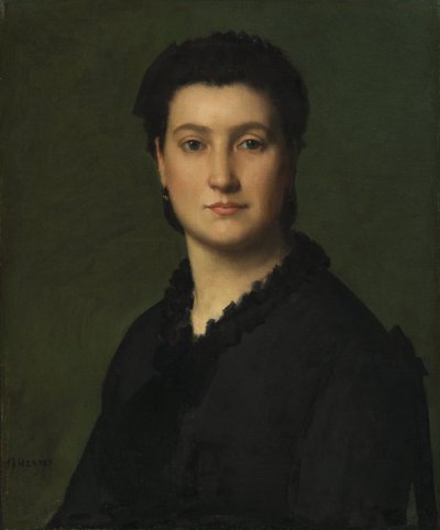 Portrait of a Woman by Jean Jacques Henner