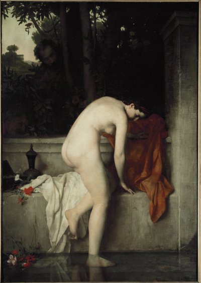 The Chaste Suzanne, also known as Suzanne in the Bath by Jean Jacques Henner