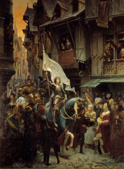 The Entrance of Joan of Arc into Orleans on May 8 by Jean Jacques Scherrer