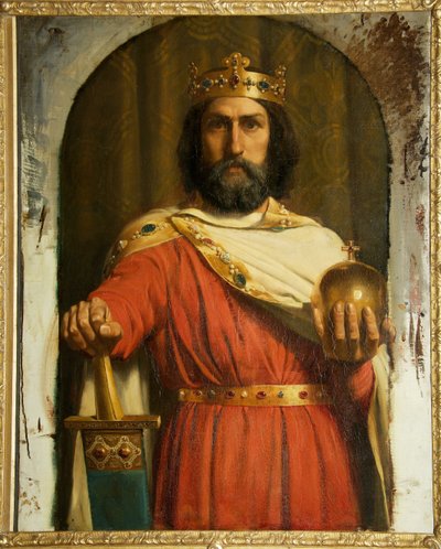 Charles the Great, King of the Franks by Jean Louis Ernest Meissonier