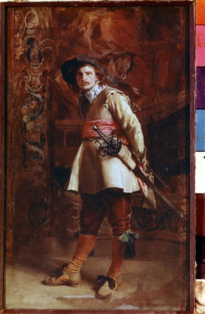 A Musketeer by Jean Louis Ernest Meissonier