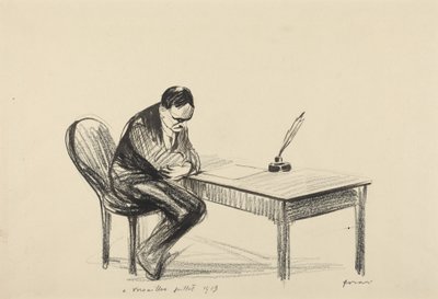 At Versailles, July 1919 by Jean-Louis Forain