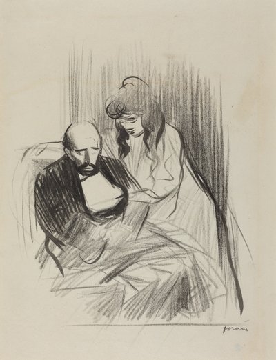 Consolation by Jean-Louis Forain