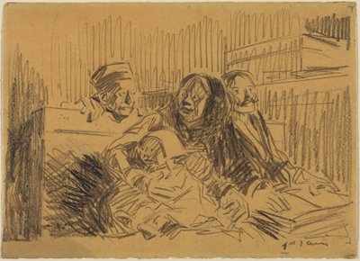 Defender and Accused by Jean-Louis Forain