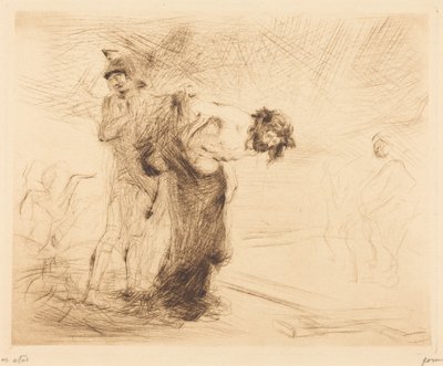 Christ Stripped of His Clothes by Jean-Louis Forain